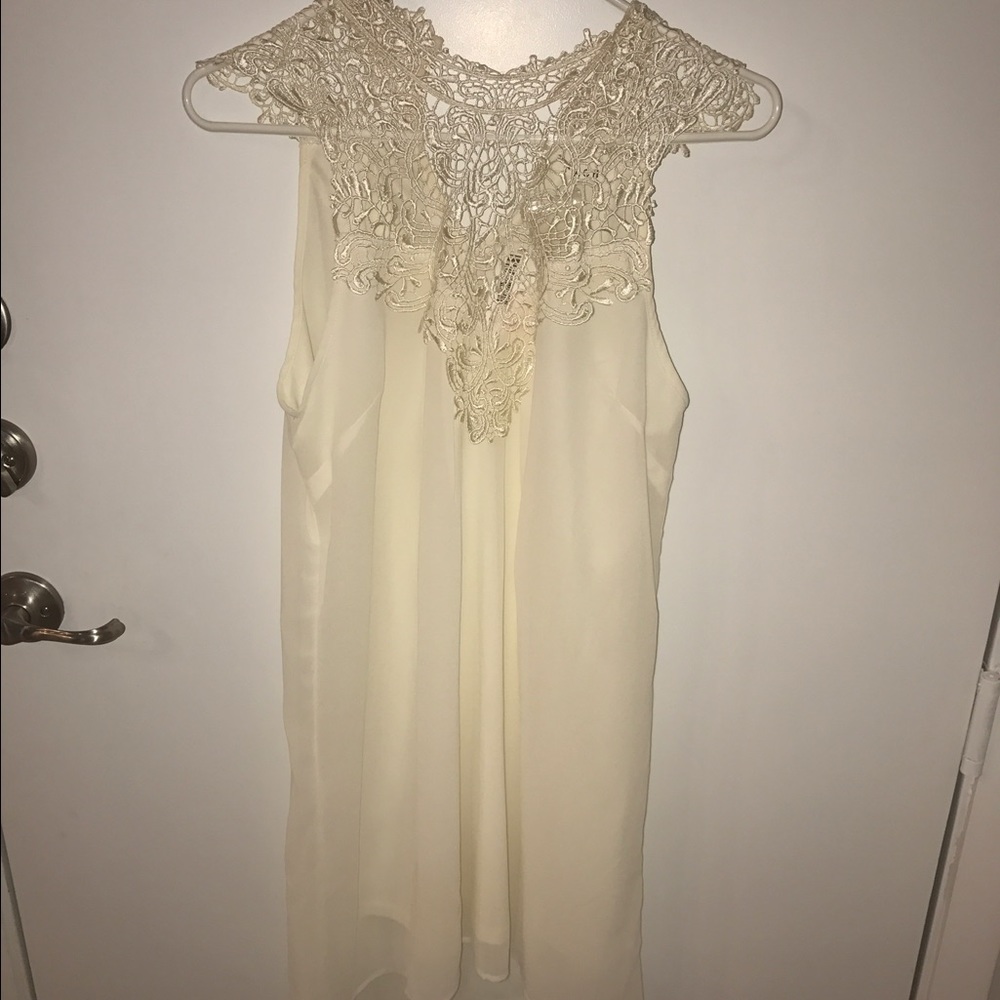 Brand new white/off white dress with tags!