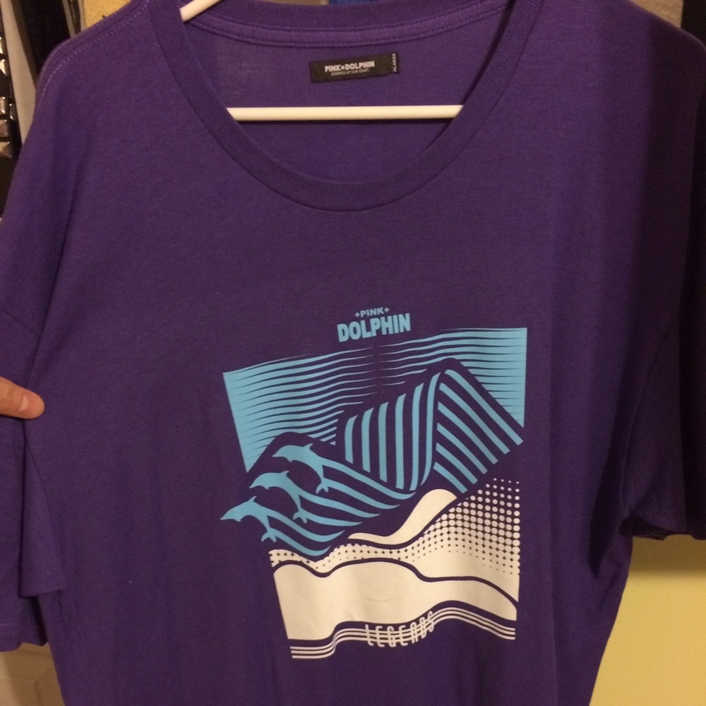 Pink dolphin tee