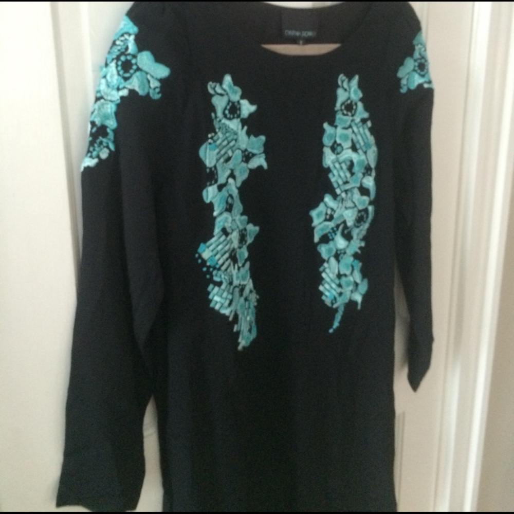 Cynthia Rowley Embroidered Dress
