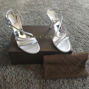 White Gucci Pump / Heel / Sandal