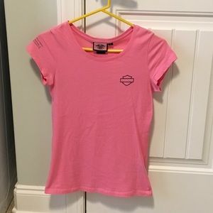 Harley Davidson Pink Logo T-Shirt!!
