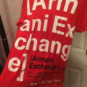 Armani Exchange men's tshirt