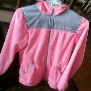 Fleece zip up jacket