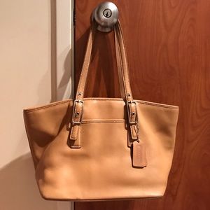 Coach camel purse