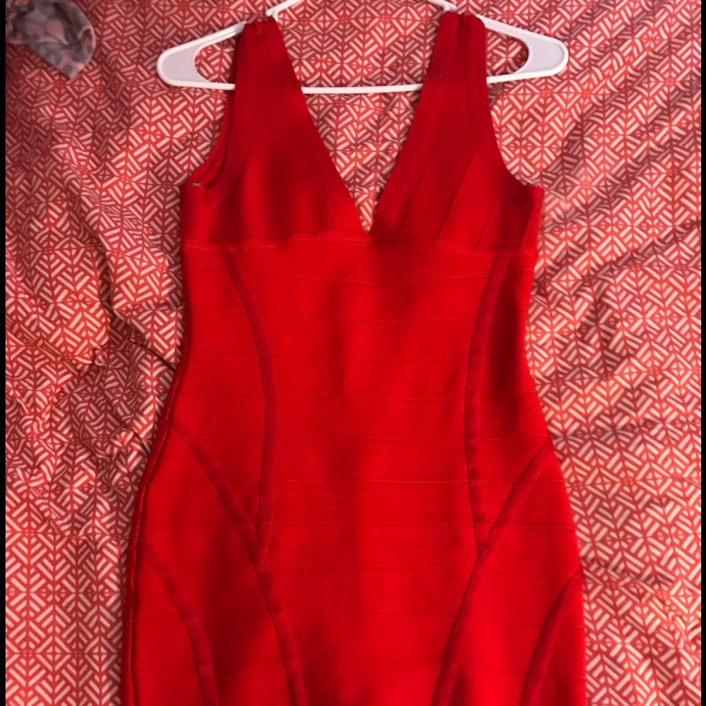 Herve Leger bandage dress-M