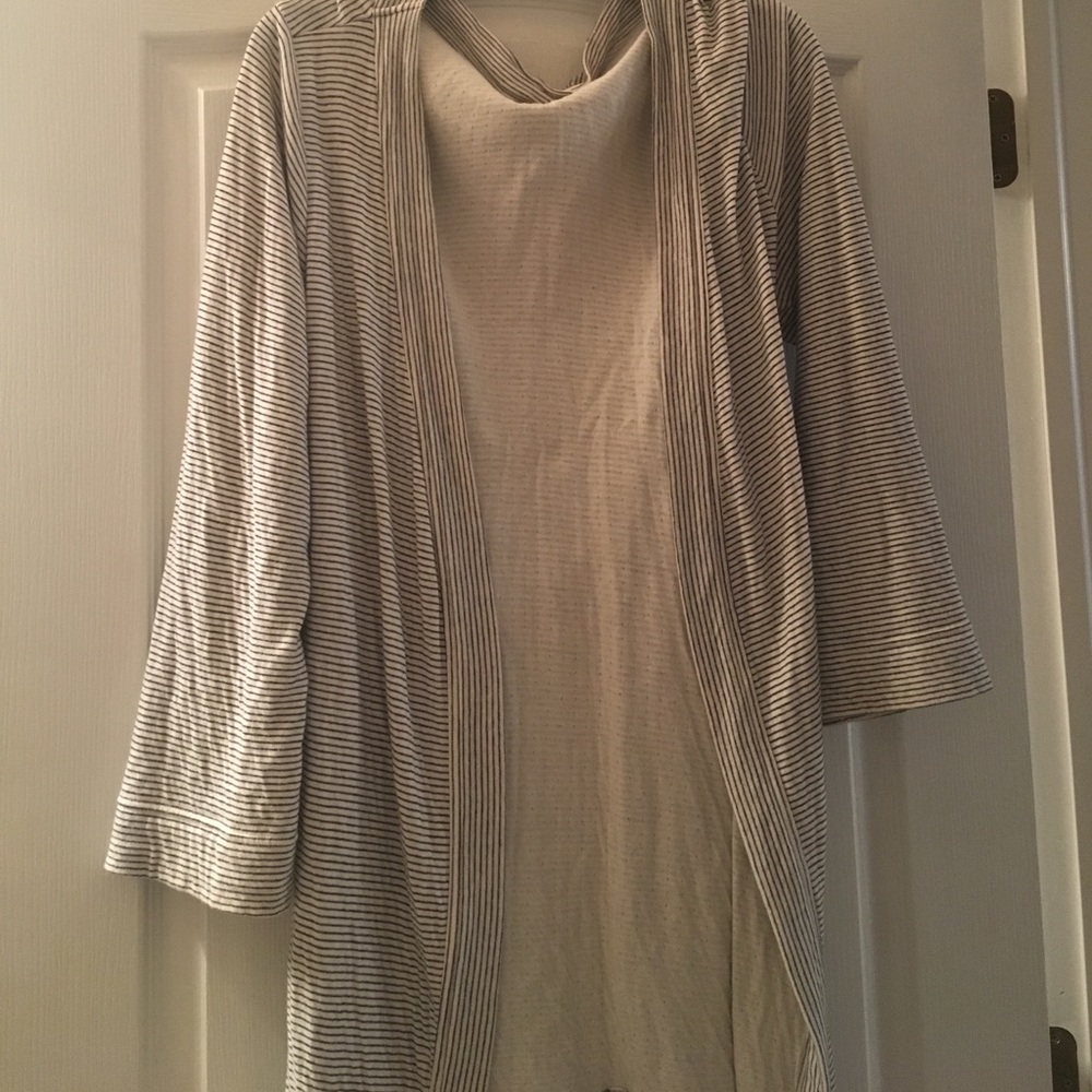 Aerie striped robe