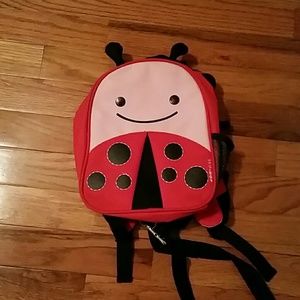 Ladybug toddler backpack
