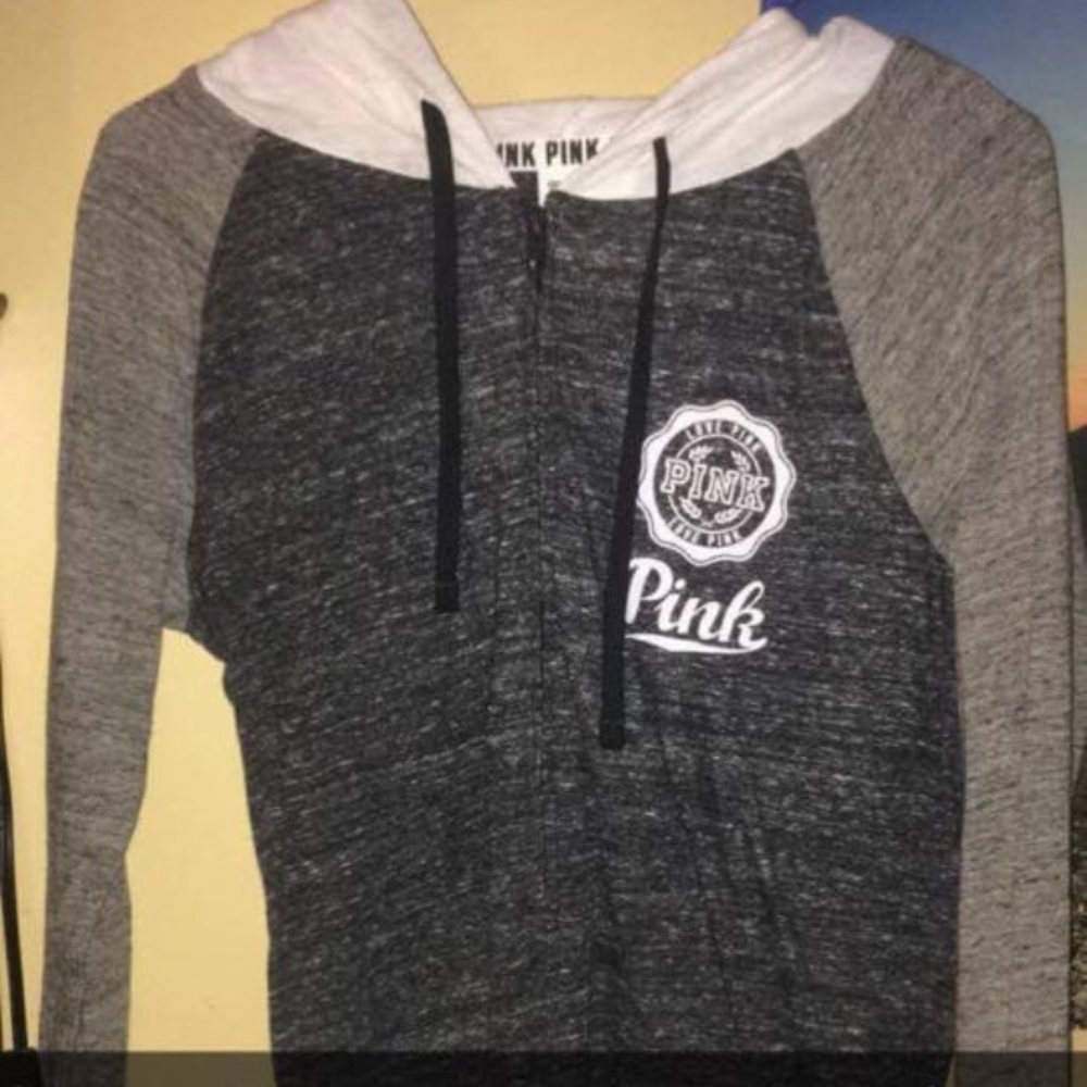 Heather gray NWOT VS PINK jacket