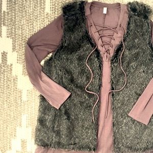 ❗️LAST CHANCE❗️Faux Fur Vest