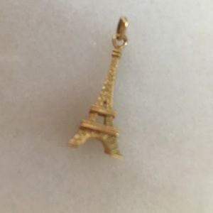 14kt gold Eiffel tower charm