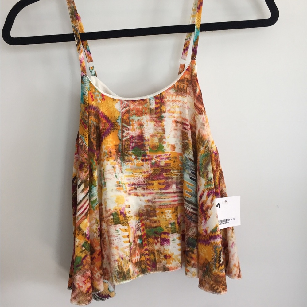 Colorful crop top