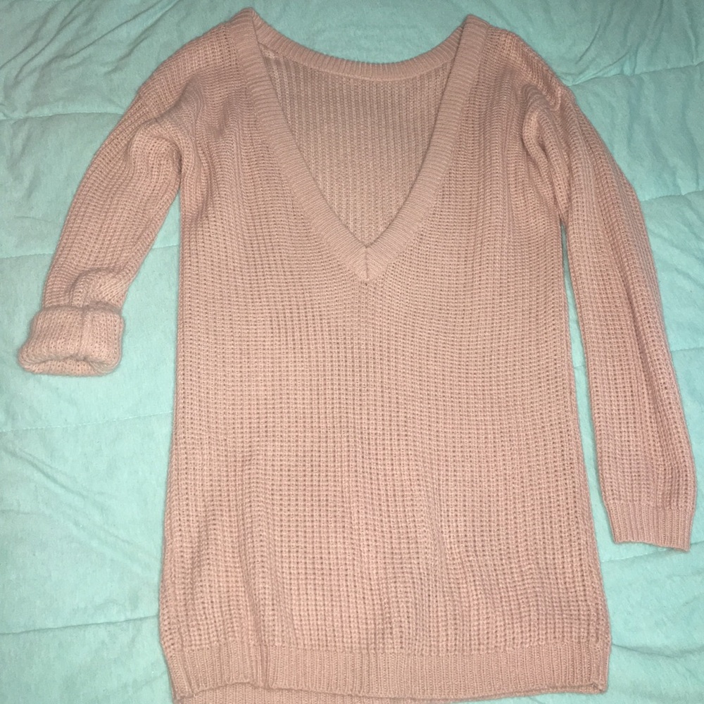 Open Back Sweater - Picture 4 of 4