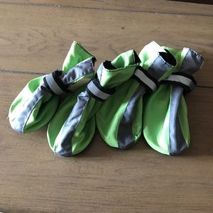 Dog reflective boots