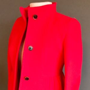 CREWCUTS J CREW GIRLS STADIUM CLOTH MARQUEE COAT