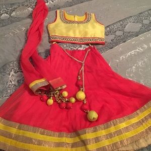 Toddler Indian punjabi outfit dress