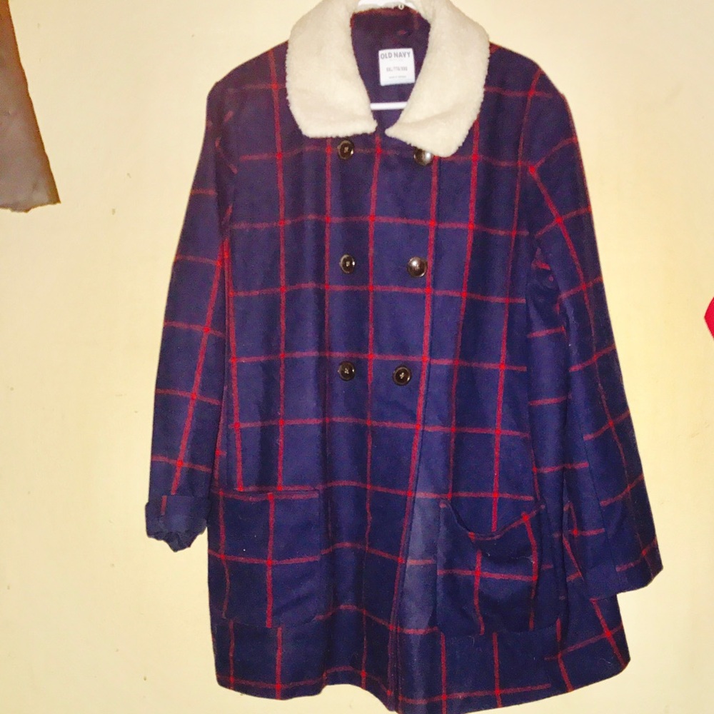 Old Navy XXL Coat double breasted wool