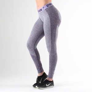 Gymshark purple marl/soft lilac Leggings