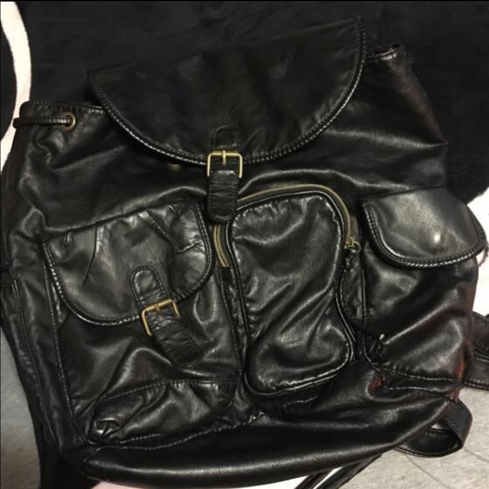 Leather Backpack
