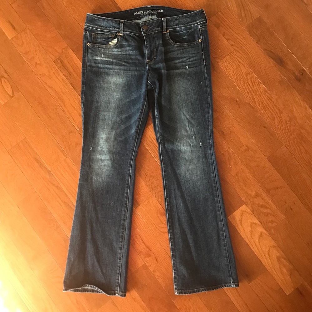 American Eagle kickboot jean