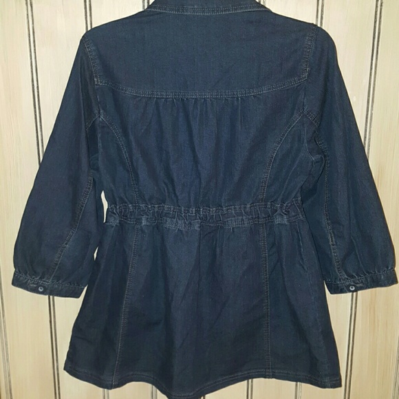 Maternity Denim Jacket - Picture 3 of 4