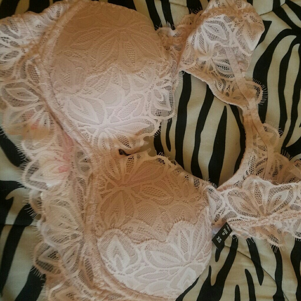 Pink bralette