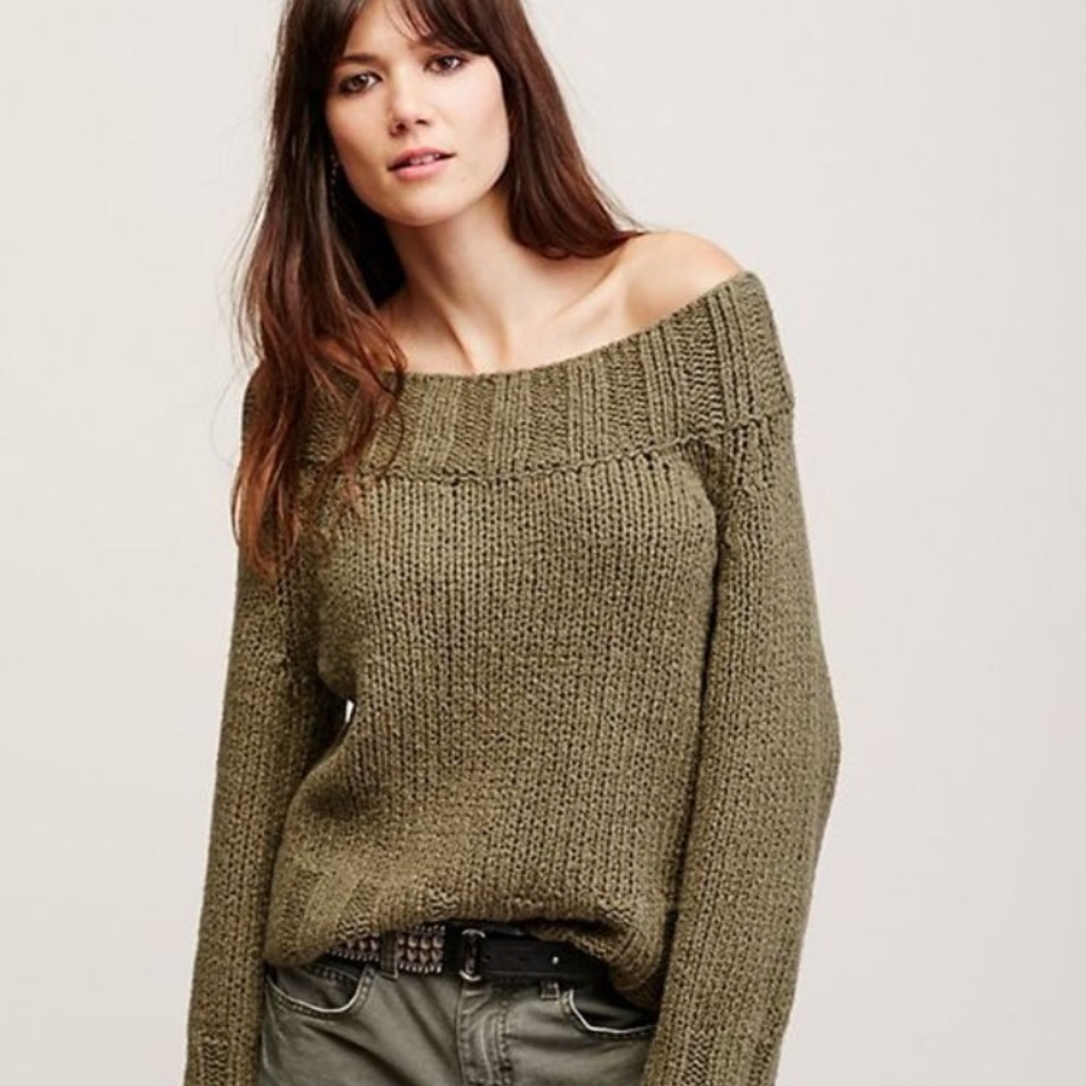 Free People Beachy Slouch Sweater
