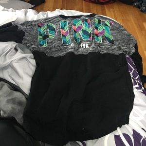 Pink long sleeve sweater