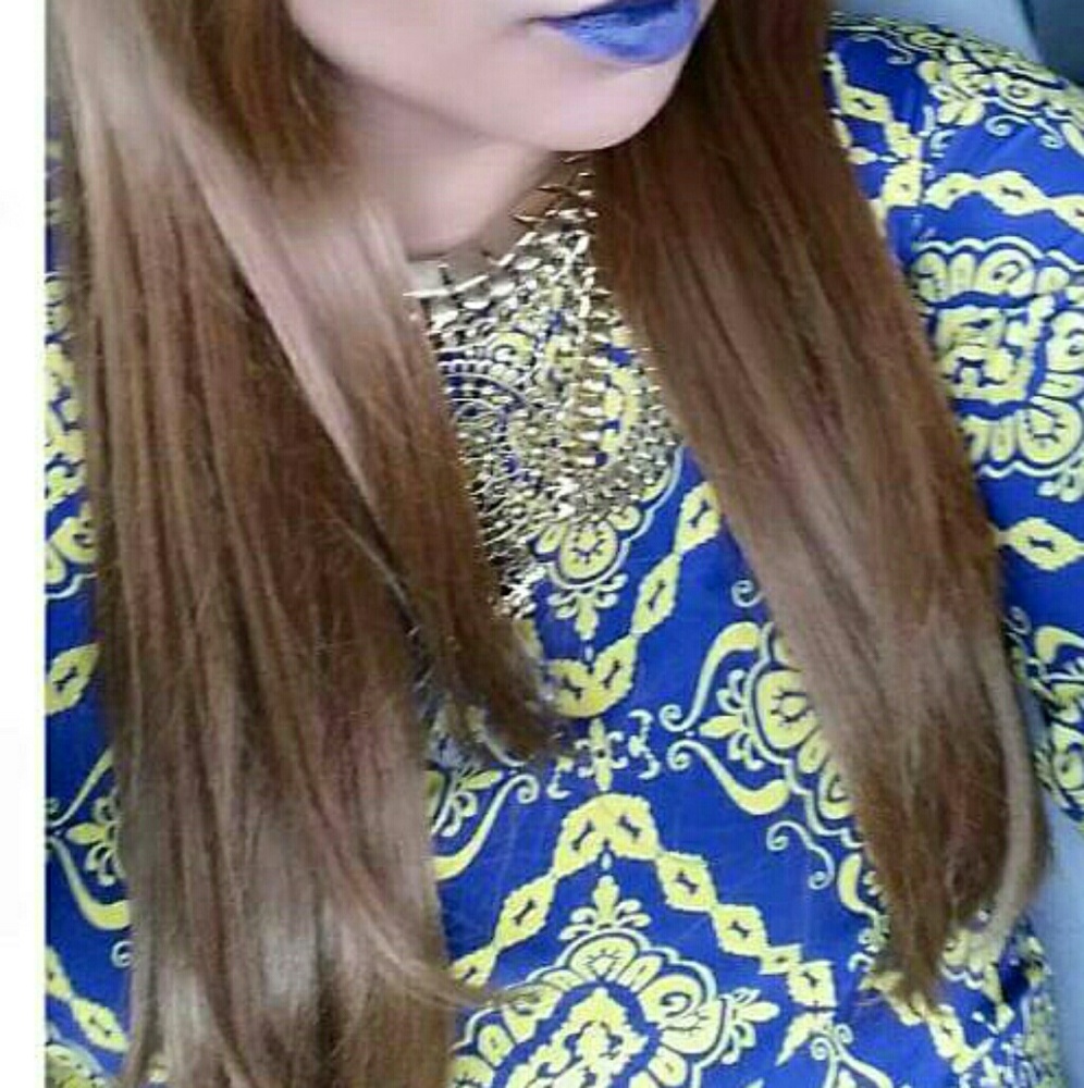 Blue and yellow Dress/Tunic