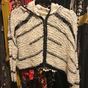 Free People zip-up hoodie
