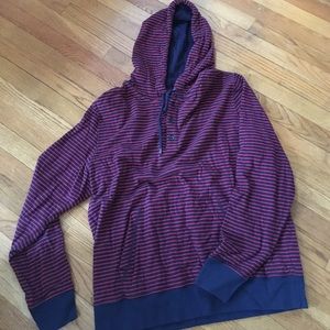 GAP XL stripped hoodie