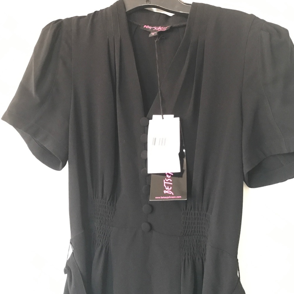 Betsey Johnson Collection Vintage Black Dress