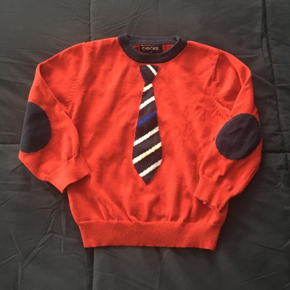 Cherokee Tie Sweater - 3T