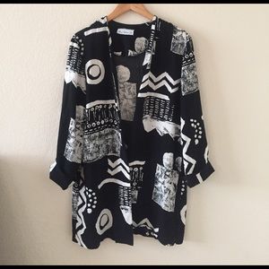 VINTAGE COTTON LIGHT JACKET. SIZE S/M