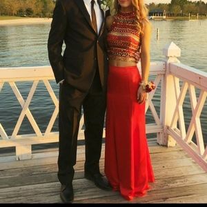 Red Formal Dress size 0