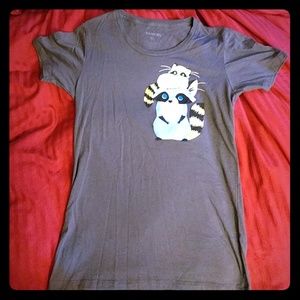 Adorable raccoons tshirt by gama-go