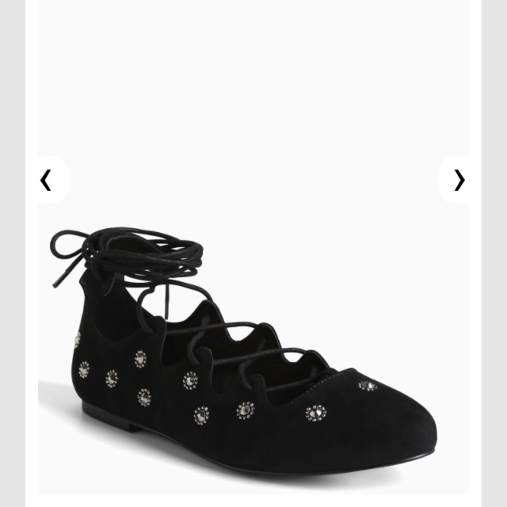 Torrid lace up flats