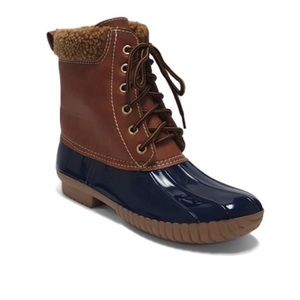 Blue/Brown Jacobies Taxon Duck Boots