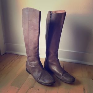 Corso Como Ginger Leather Riding Boots