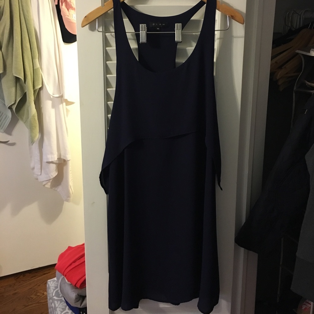 Glam Navy Dress!