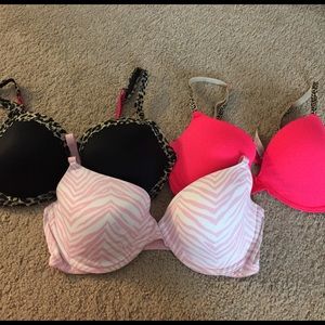 PINK 36D Bra Lot