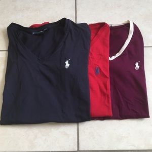 Bundle Ralph Lauren Sport T-Shirts size XS