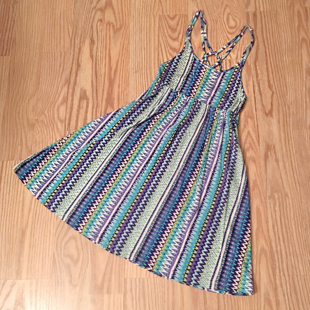 NWOT OP Chevron Dress