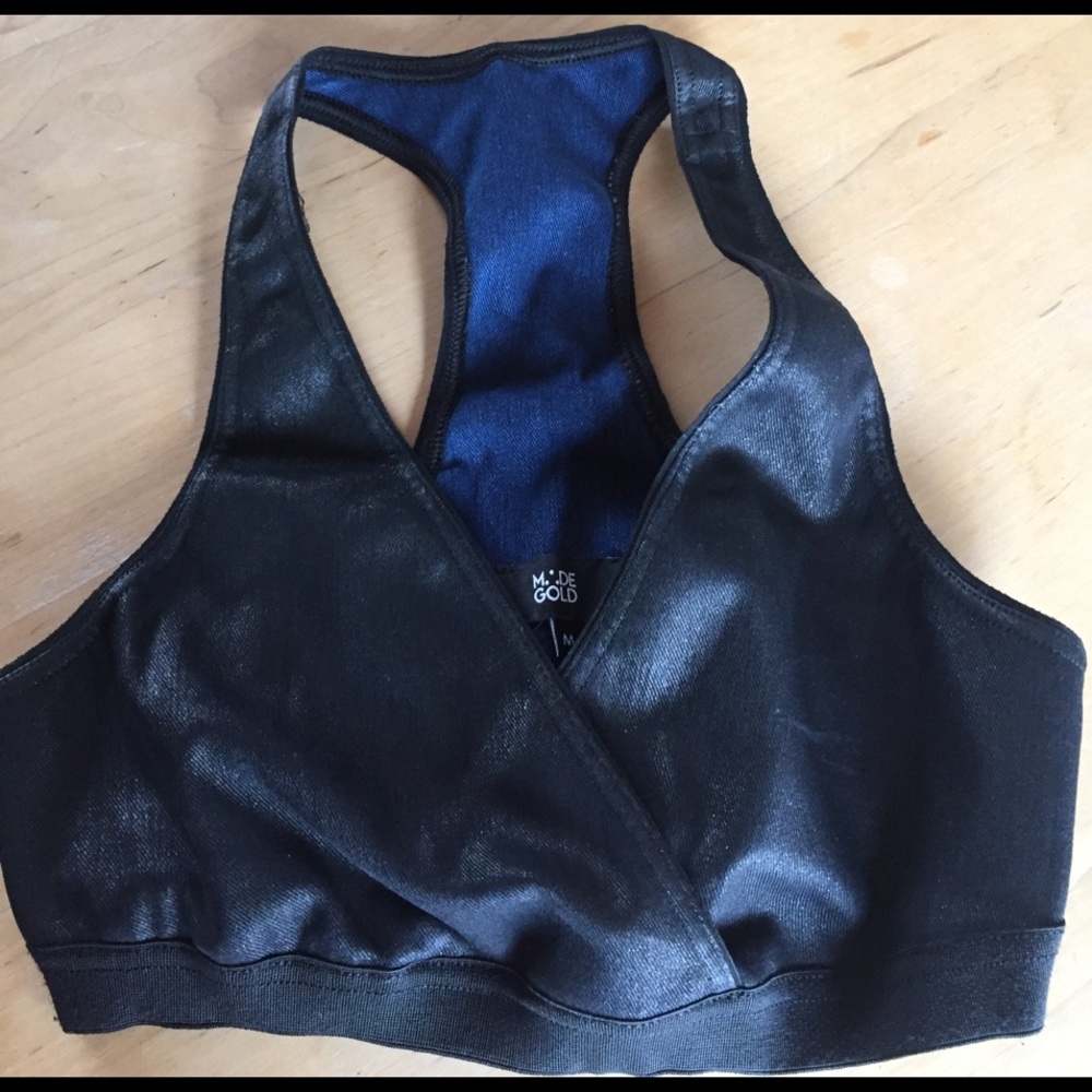 Made Gold sports bra