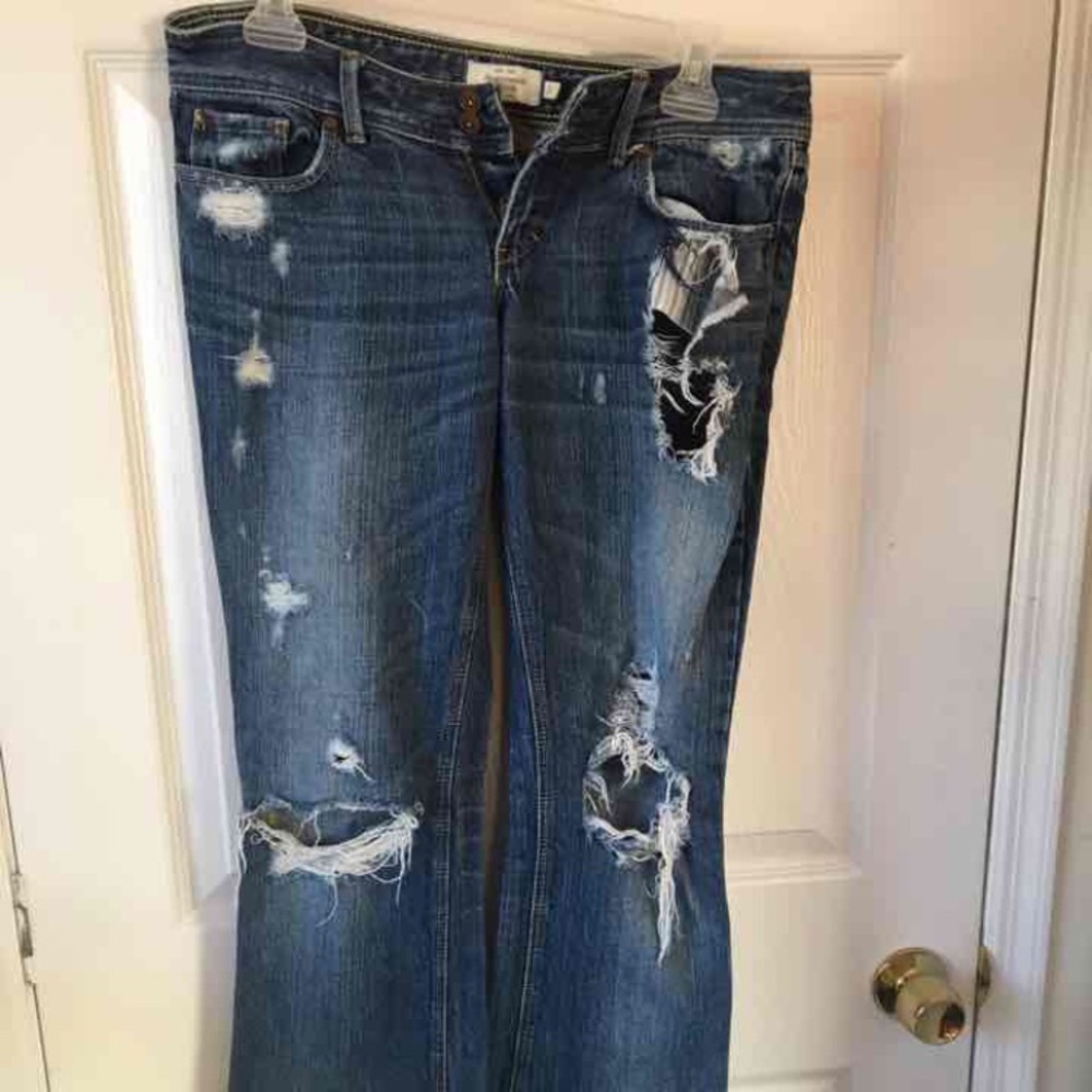 Abercrombie and Fitch jeans!