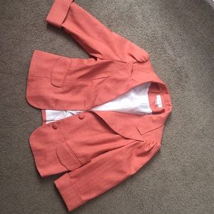 PEACH SEMI-CROP BLAZER