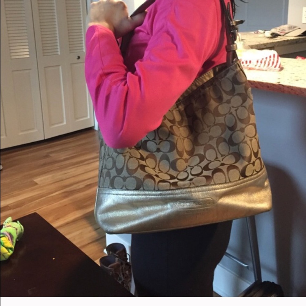 Authentic coach purse