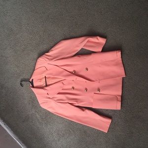 PINK LONG BLAZER JACKET