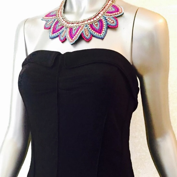 White House Black Market Seamed Strapless Bustier - Picture 2 of 3