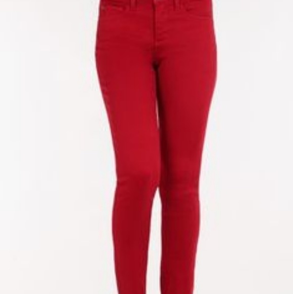 Red skinny jeans - Picture 2 of 4
