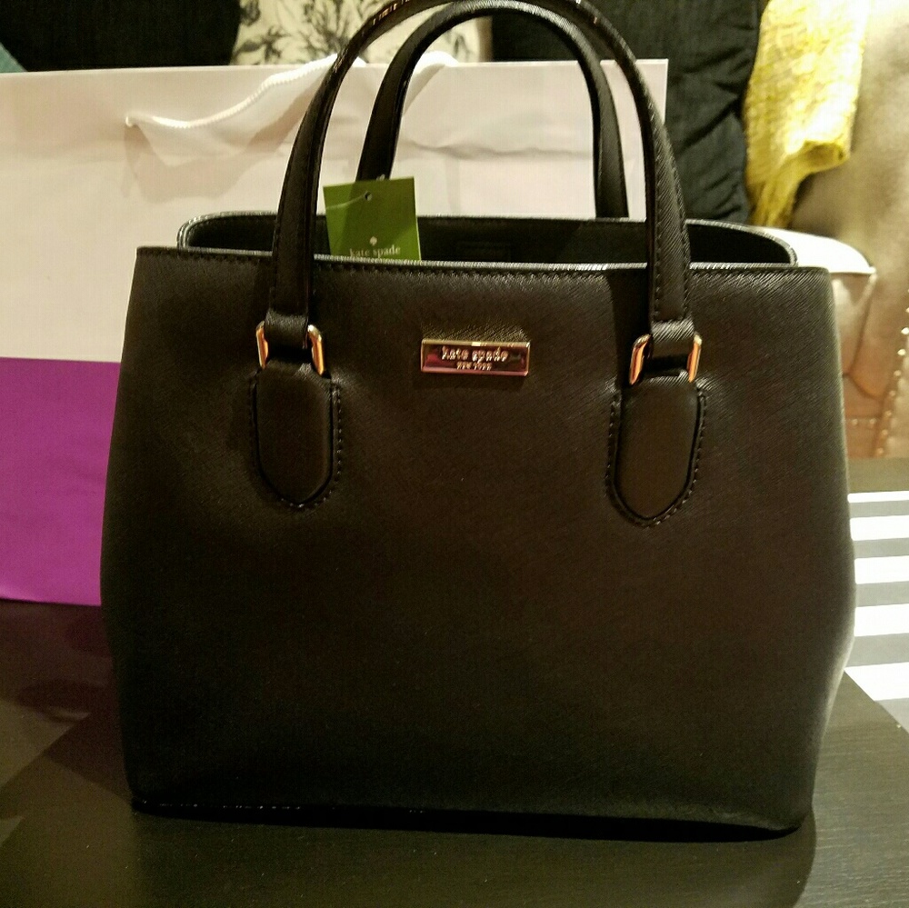 Kate Spade Laurel way satchel black